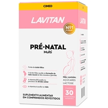 Lavitan Pré-Natal Multi 30 Comprimidos Revestidos