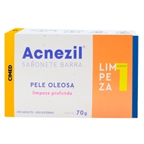Sabonete Em Barra Acnezil Pele Oleosa Limpeza Profunda 70G