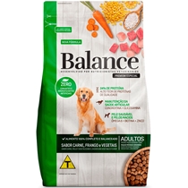 Ração Balance Premium Especial Cães Adulto Raças Médias e Grande 900g (MP)