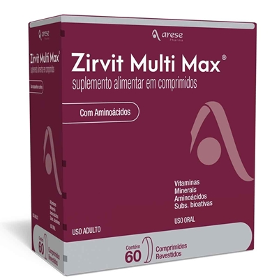 Zirvit Multi Max  60 Comprimidos Revestidos Arese