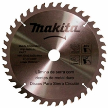 Disco de Serra Makita Circular para Madeira 165mm x 20mm x 40T D-51328 (MP)