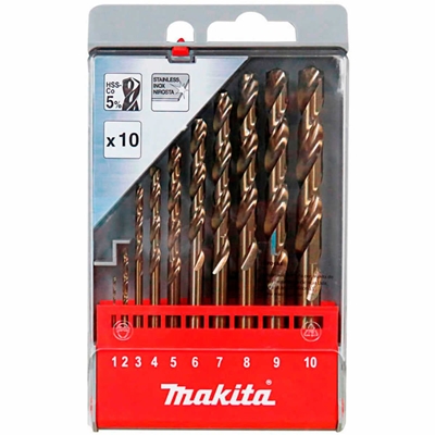 Conjunto Brocas Makita Para Metal D-57174 10 Peças (MP)