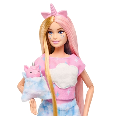 Boneca Barbie Mattel Cutie Reveal Festa Do Pijama HRY15