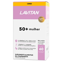 Lavitan 50+ Mulher  60 Comprimidos  Revestidos
