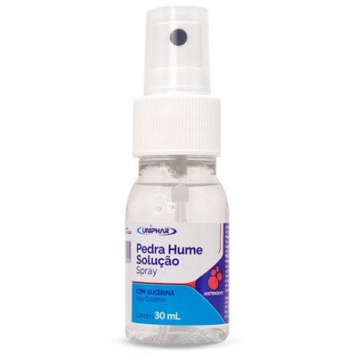 Pedra Hume Solução Spray Uniphar 30ml