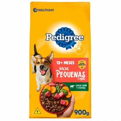 Ração Pedigree Cães Adulto Raças Pequenas 900g (MP)