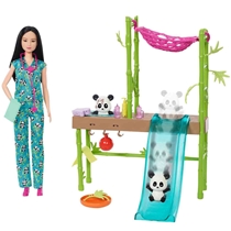 Boneca Barbie Mattel Resgate De Pandas HKT77