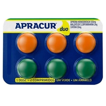 Apracur Duo 500+2+30mg  6 Comprimidos  Cosmed