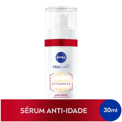 Sérum Facial Nivea Cellular Luminous 630 Antimarcas Anti-Idade 30ml