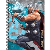 Caderno Tilibra Avengers 1 Matéria 80 Folhas Sortido 308013