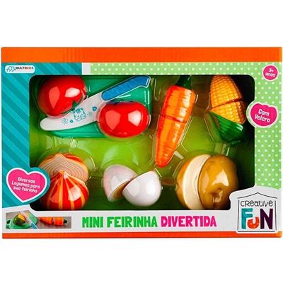 Mini Feirinha Multikids Legumes BR1108