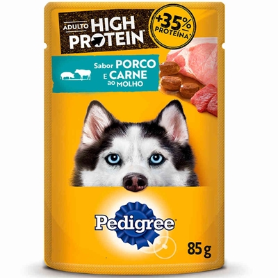 Sachê Pedigree Cães High Protein Porco Carne 100g (MP)