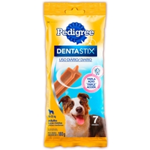 Petisco Dentastix Pedigree Cães Raças Médias 180g 3 Unidades (MP)