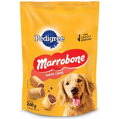 Biscoito Pedigree Cães Adulto Marrobone 200g (MP)