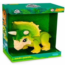 Boneco Puppe Dinos Baby Triceratops Jurassic Amarelo 1468 (MP)