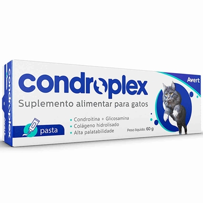 Suplemento Condroplex Avert para Articulação de Gatos em Pasta (MP)