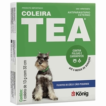 Coleira Tea Konig Antipulgas e Carrapatos Para Cães (MP)