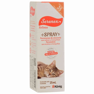 Serenex Spray Konig Para Gatos 25ML (MP)