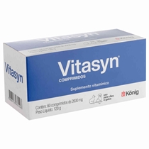 Suplemento Alimentar Vitasyn Konig Para Cães e Gatos 120G (MP)