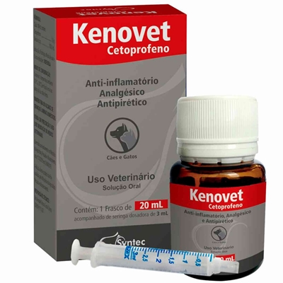 Anti-inflamatório Kenovet Syntec Para Cães e Gatos 20ML (MP)
