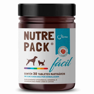 Suplemento Vitamínico Nutrepack Syntec Para Cães e Gatos (MP)