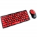 Teclado Mouse Maxprint Sem Fio KT Freestyle V2 Vermelho 60000092