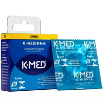 Preservativo K-Med K-Misinha Tradicional 3 Unidades