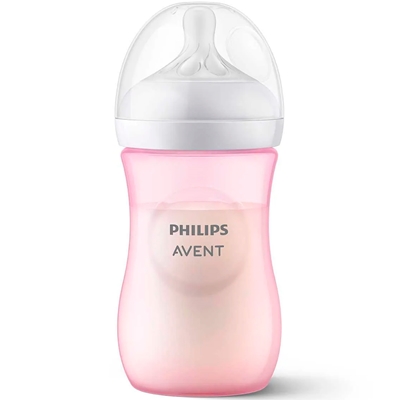 Mamadeira Philips Avent Pétala 3.0 Rosa 260ml