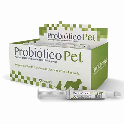 Aditivo Probiótico Pet Avert Para Cães e Gatos  (MP)