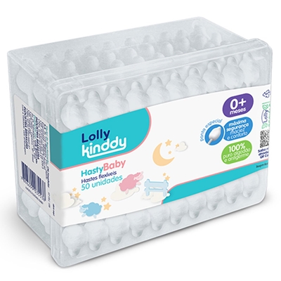 Hastes Flexíveis Baby Lolly 50 Unidades