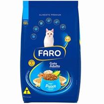 Ração Faro Premium Gato Adulto Peixe 900G (MP)