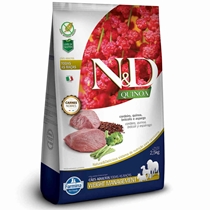 Ração N&D Quinoa Cães Adultos Cordeiro Mini 2,5kg (MP)