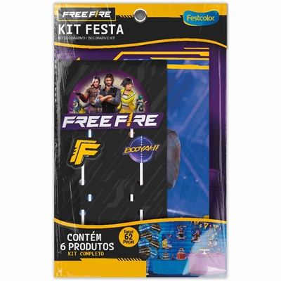 Kit Festcolor Festa Free Fire Gamer (MP)