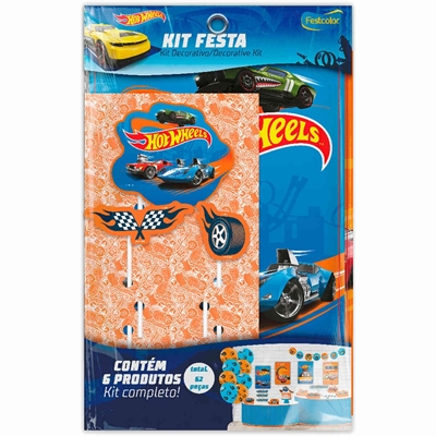 Kit Festcolor Festa Hot Wheels (MP)