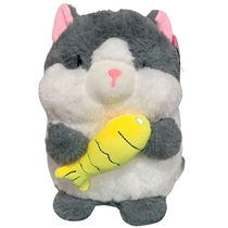 Pelúcia Gato Sunn Toys Animais CH2353 22cm (MP)