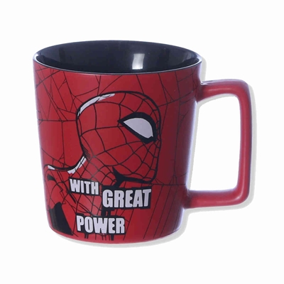 Caneca Zonacriativa Buck Spiderman Great Power 400ML (MP)