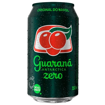 Refrigerante Guaraná Antarctica Zero Lata 350ml 01 Unidade