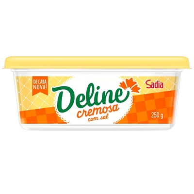 Margarina Deline Cremosa Com Sal 250g