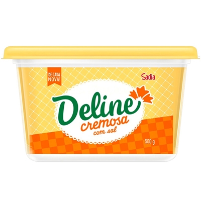 Margarina Deline Cremosa Com Sal 500g