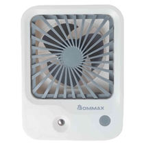 Ventilador Portátil Bommax Com Umidificador Bm-a158- Branco e cinza (MP)