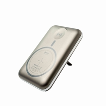 Carregador Portátil Power Bank H'Maston para Smartphones e Smartwatches YD-32 Grafite e Prata (MP)