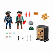 Playset Playmobil Roubo a Banco (MP)