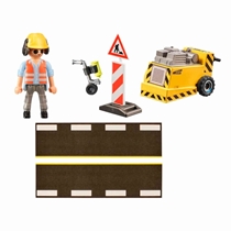 Playset Playmobil City Action Trabalhador da Construção (MP)