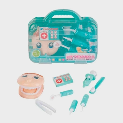 Kit Dentista Fênix Maleta Azul DTA-519A (MP)