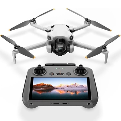 Drone DJI Mini 4 Pro Fly More Combo DJI RC 2 Com Tela Branco DJI043