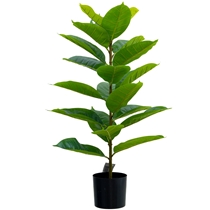 Vaso Com Planta Artificial Ficus Lyrata Latcor BX-CZP1332I