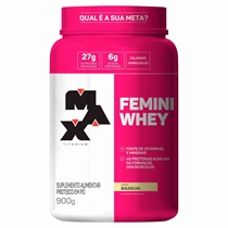 Whey Max Titanium Femini Baunilha 900g (MP)