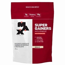 Super Gainers Max Titanium Refil Baunilha 3kg (MP)