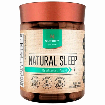 Natural Sleep Nutrify 60 Cápsulas (MP)