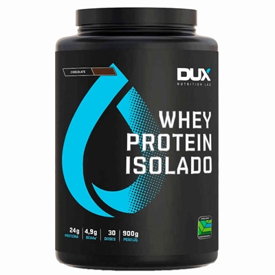 Whey Protein Dux Nutrition Isolado Chocolate 900g (MP)